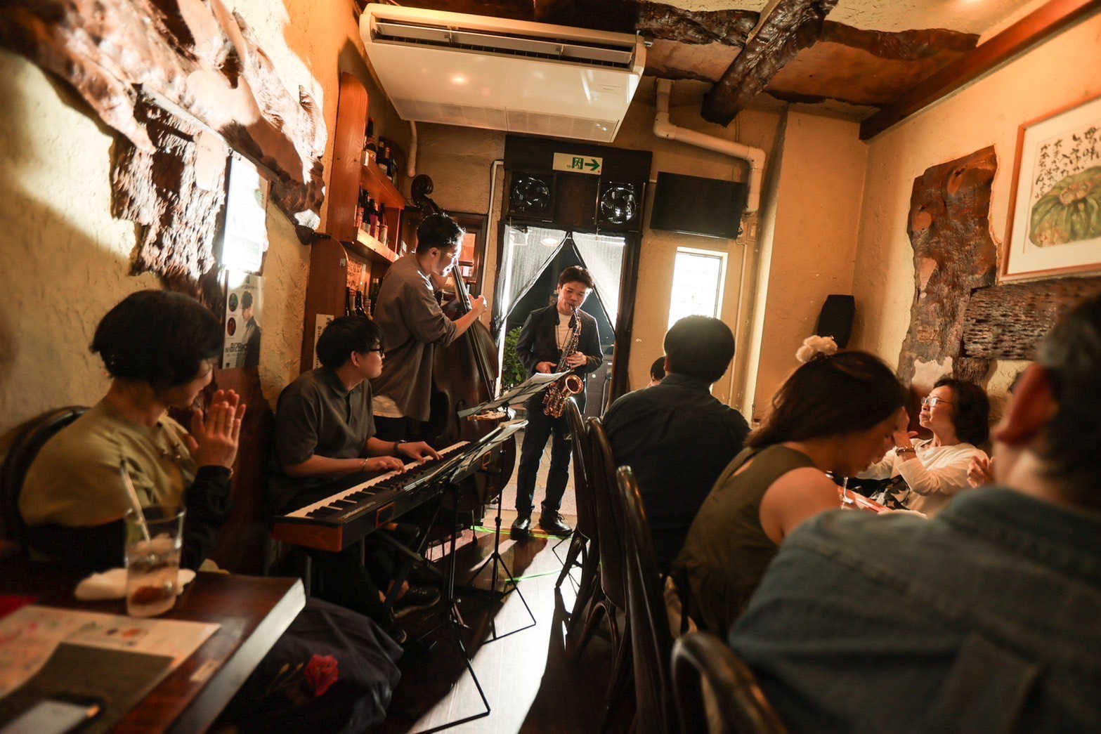 ジャズライブの風景
